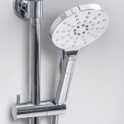 A18801 Thermo Душевой комплект с термостатическим смесителем Wasserkraft