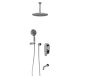 A175868 Встраиваемый комплект для ванны с верхней душевой насадкой, лейкой и изливом Wasserkraft
