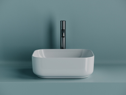 Умывальник чаша накладная прямоугольная Element 400*305*140мм Умывальник чаша накладная прямоугольная Element 400*305*140мм