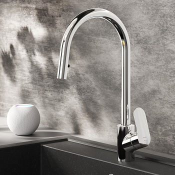 Смеситель Для кухни с вытяжным изливом F8012000 Like