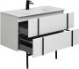 Тумба под раковину Allen Brau Reality 100 1.32007.WM белый матовый