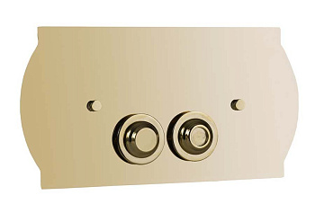 Кнопка для инсталляции, латунь GOLD