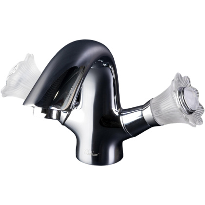 Смеситель для умывальника, Camelia хром_Комплект Смеситель для умывальника, Camelia хром_Комплект