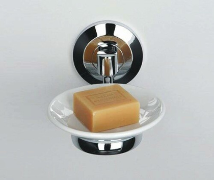 Rhein K-6229CO Мыльница (блистер), КЕРАМИКА, хром, WasserKRAFT