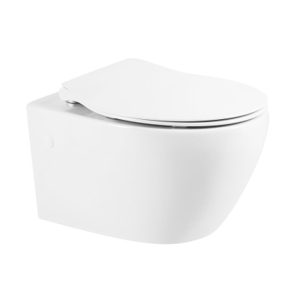 Унитаз подвесной с сиденьем BelBagno PROSPERO + Система инсталляции для унитазов с кнопкой смыва BB005-PR-CH Исполнение: Хром  Унитаз подвесной с сиденьем BelBagno PROSPERO + Система инсталляции для унитазов с кнопкой смыва BB005-PR-CH Исполнение: Хром