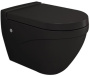 Чаша унитаза подвесного Bocchi Taormina Arch 1012-004-0129 черная матовая Чаша унитаза подвесного Bocchi Taormina Arch 1012-004-0129 черная матовая