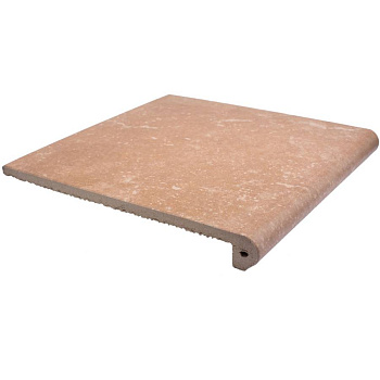 Ступень фронтальная PELDANO BROWN 33x33x4, Stone
