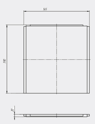 Панель боковая "Gracia 170х90 L" Панель боковая "Gracia 170х90 L"