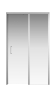 Душевая дверь Creto Nota 122-WTW-120-C-CH-6 стекло прозрачное EASY CLEAN профиль хром, 120х200 см