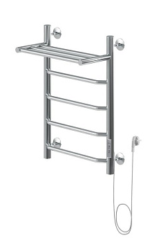 Полотенцесушитель электрический Aquanet Fiona 60х40 Тэн справа, с полкой Полотенцесушитель электрический Aquanet Fiona 60х40 Тэн справа, с полкой