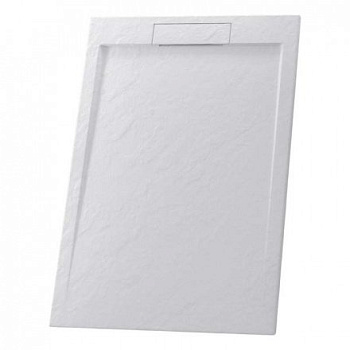 Душевой поддон RGW STL, 80 x 100 см, прямоугольный, из искусственного камня, белый, 14212810-01