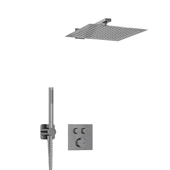 A5848.090.118.271.010.137 Thermo Встраиваемый комплект для душа с верхней душевой насадкой и лейкой