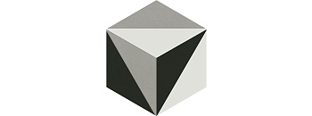 Декор 4 VT\A286\SG1010 Кальсада Черный/Белый/Серый (12см*10,4см*7мм) (45шт/0,561м2) Шестиугольник, шт