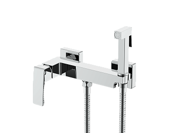 Смеситель Raglo настенный с гигиеническим душем R01.51