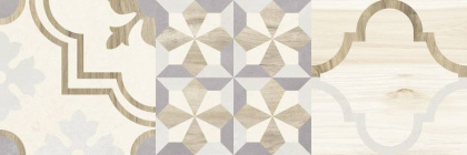 Плитка настенная Woody бежевый узор 25х75 (9шт/1,69м2), м2