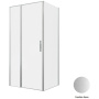 Душевой уголок Allen Brau Priority 100x90 3.31029.BA + 3.31044.BA серебро браш