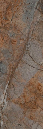 Плитка настенная 12135R Театро коричневый обрезной 25*75*9 (6шт\1.125м2), м2