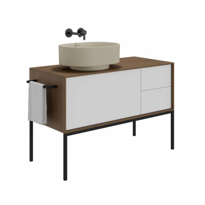 Раковина ARTBASIN Vento накладная 50, песочная матовая VE.wb.50\SAN