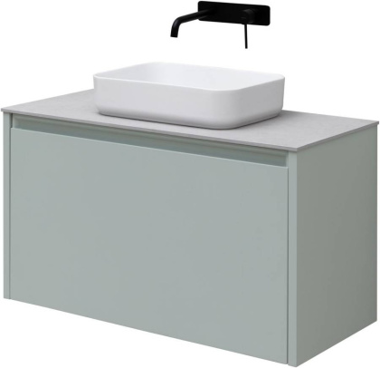 Тумба под раковину Allen Brau Fantasy 100 1.11004.PWM папирус матовый