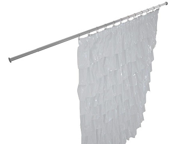 Карниз для ванны Aquanet прямой 190 Карниз для ванны Aquanet прямой 190