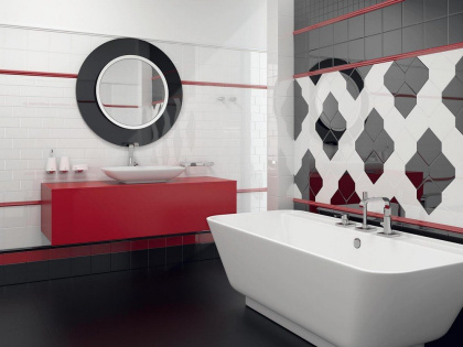 Плитка настенная 18000 Граньяно белый 15*15*6,9 (47шт/1,02м2), м2