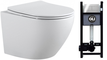 Унитаз подвесной Aquanet Rimless Cetus 2.0 W LX-1901