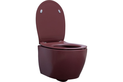 Чаша подвесного унитаза Allen Brau Fantasy 4.11004.BD бордо Чаша подвесного унитаза Allen Brau Fantasy 4.11004.BD бордо