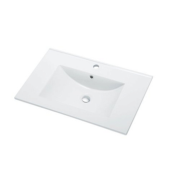 Раковина Orange B03-800w встраиваемая, белый