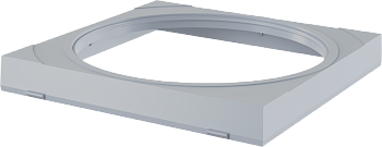 Вставка под водосточную трубу, комплект – серый