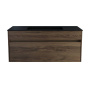 База под раковину Chiara 1000 подвесная, 1 выкатной ящик soft-close, C.Oak