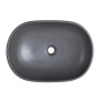 Раковина накладная керамическая, овальная, чёрная матовая, BB1084-H301, 600x420x140 Раковина накладная керамическая, овальная, чёрная матовая, BB1084-H301, 600x420x140