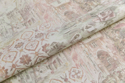 Обои виниловые Впечатление мотив, зелёный