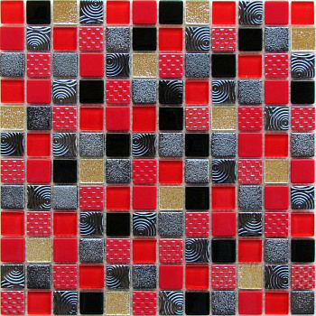 Мозаика Bonaparte Стеклянная Poker 30х30 см