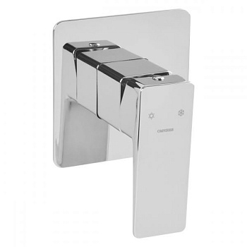 Смеситель для душа скрытого монтажа OMNIRES PARMA PM7445CR (хром)