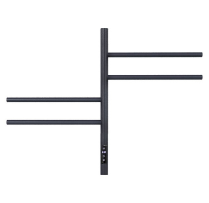 Полотенцесушитель электрический Vincea VTD-1S1CGE 43x60, графит, таймер Полотенцесушитель электрический Vincea VTD-1S1CGE 43x60, графит, таймер