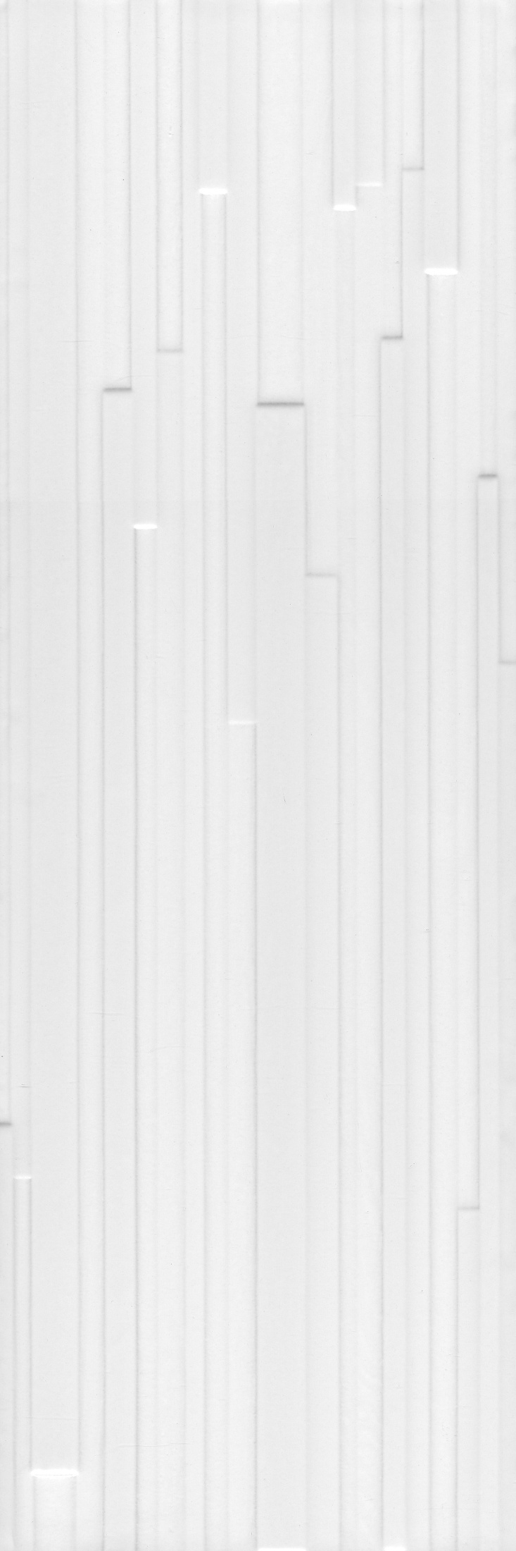 Бьянка белый матовый полоски 20x60x0,9