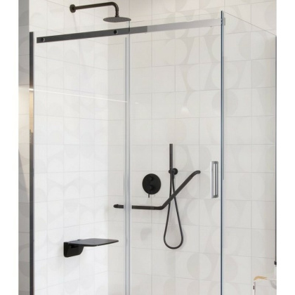 Система для душа скрытого монтажа EXCELLENT Pi AREX.SET.1245BL (черный мат)