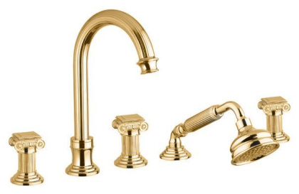 Душевой гарнитур OLIMP-BVD-01-O Исполнение: Хром, Ручки: Металл 