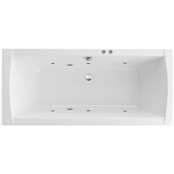 Ванна EXCELLENT Aquaria Lux 180x80 "SOFT" (хром) Ванна EXCELLENT Aquaria Lux 180x80 "SOFT" (хром)