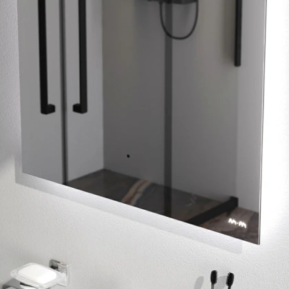 Зеркало с подсветкой  в ванную прямоугольное AM.PM X-Joy M85MOX10601S сенсорное, 70х60х3,5 см