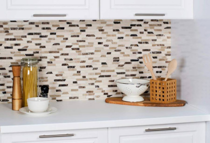 Мозаика, нат. мрамор, BROKEN MIX , Broken