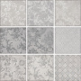 Плитка настенная 5266 Марчиана микс серый 20*20*6,9 (26шт/1,04м2), м2