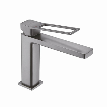 Смеситель для раковины латунь, оружейная сталь S6901T Смеситель для раковины латунь, оружейная сталь S6901T