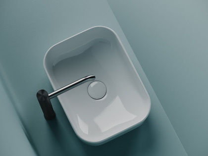 Умывальник чаша накладная прямоугольная Element 400*305*140мм Умывальник чаша накладная прямоугольная Element 400*305*140мм