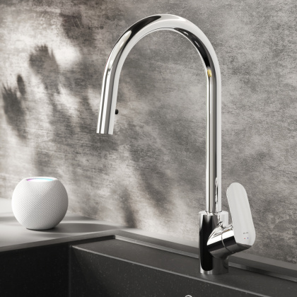 Смеситель Для кухни с вытяжным изливом F8012000 Like