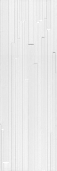 Бьянка белый матовый полоски 20x60x0,9