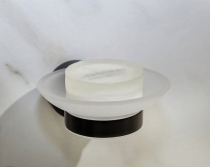 Мыльница Bemeta Dark 104108040 Черная