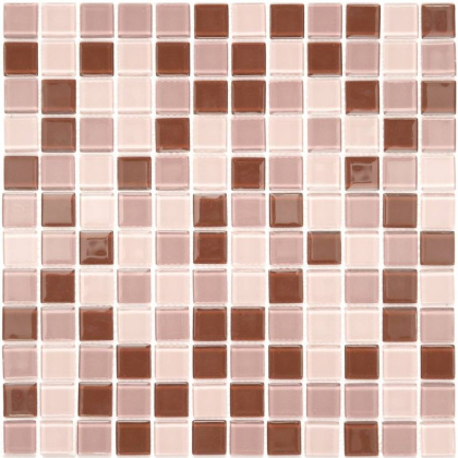 Мозаика S-458 стекло (25*25*4) 300*300 