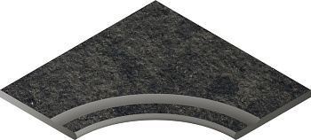 Р.С.Блэк Борт.60X60 С Выемкой Угл.Зак.30 Р.С.Блэк Борт.60X60 С Выемкой Угл.Зак.30