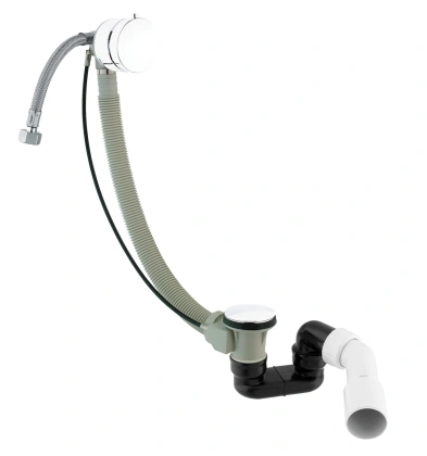 Слив-перелив с наливом OMNIRES CGS TK132-PLUS-3.35+64-SBP (белый) 